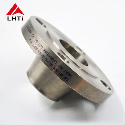 İyi fiyat WNRF Flange Gr2 Titanyum Kaynak Boynuz Flange ASME B16.5 Kaynak Boynuz Yükseltilmiş Yüz Sınıfı 150 Kimyasal Endüstri için çevrimiçi
