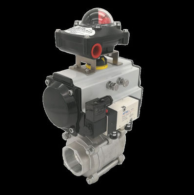 İyi fiyat Kapalı kurulumlu Pnömatik Karbon Çelik Flanged Ball Valve çevrimiçi