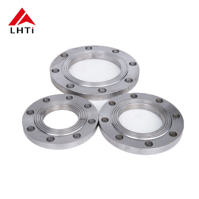 İyi fiyat Yüksek dayanıklılıklı Titanyum Flange Plate Gr2 Gr7 PN10 Boru sistemlerinde basınç testi için idealdir çevrimiçi
