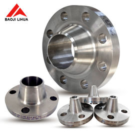 İyi fiyat Gr2 Gr9 Titanyum Kaynak Boyunlu Flanş Dövme Cnc Makina ANSI B16.5 DN125 PN16 çevrimiçi