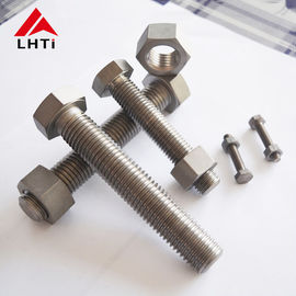 İyi fiyat Gr2 Gr5 Titanyum Cıvata Ve Somunlar Altıgen Başlı 1/4''-20 TPI 1'' ASME ANSI B18.2.1 çevrimiçi