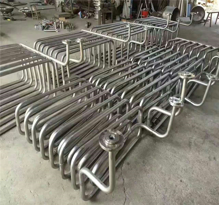 İyi fiyat Isı Değişimi Akvaryum Titanyum Evaporatör Bobinleri OD 6MM ASTM B337 çevrimiçi