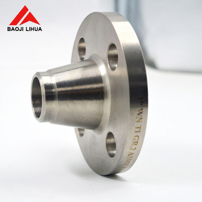 İyi fiyat Titanyum Boru Flanşında Parlatılmış Kayma ASME B16.5 Gr F2 F5 çevrimiçi