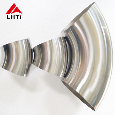İyi fiyat Sınıf 5 Titanyum dirseği 90 LR Sch 40 ASME B16.5 ASTM B363 çevrimiçi
