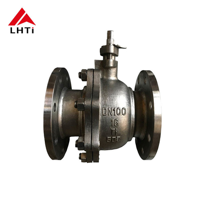 İyi fiyat Endüstriyel kullanımlar için Amerikan Standart 2 Way Light Weight Titanium Alloy Ball Valve Gr2 DN 50 Class 150-600 çevrimiçi
