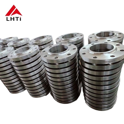 İyi fiyat Gr1 Gr2 Gr5 Titanyum Flange Plate Flange'da Kayma EN1092-01 PN 10 Petrol ve Gaz Endüstrisi için çevrimiçi