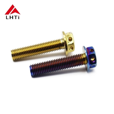 İyi fiyat Özel Titanyum Hex Bolts Fındıklar 1.0mm Pitch 5mm-500mm Uzunluk çevrimiçi