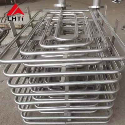 İyi fiyat Kondenser ASME B338 2. Sınıf Bobin Titanyum Tüp Bükme çevrimiçi