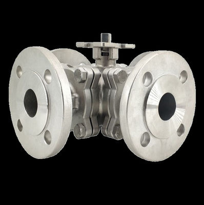 İyi fiyat Dayanıklı El Dört Yönlü Titanyum Top Valfları Gr1 Ve Gr2 8 Inç Sınıf 150 DN 15-250 Su Akıtımı İçin çevrimiçi