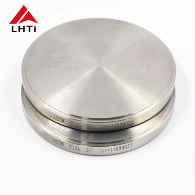 İyi fiyat ASTM B381 Gr23 Titanyum İmplantlar İçin Dövme Disk Çevrimiçi