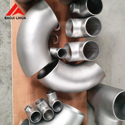 İyi fiyat ASTM B16.9 Gr2 Gr7 Gr12 Titanyum Dirsek 45 90 180 Çevrimiçi